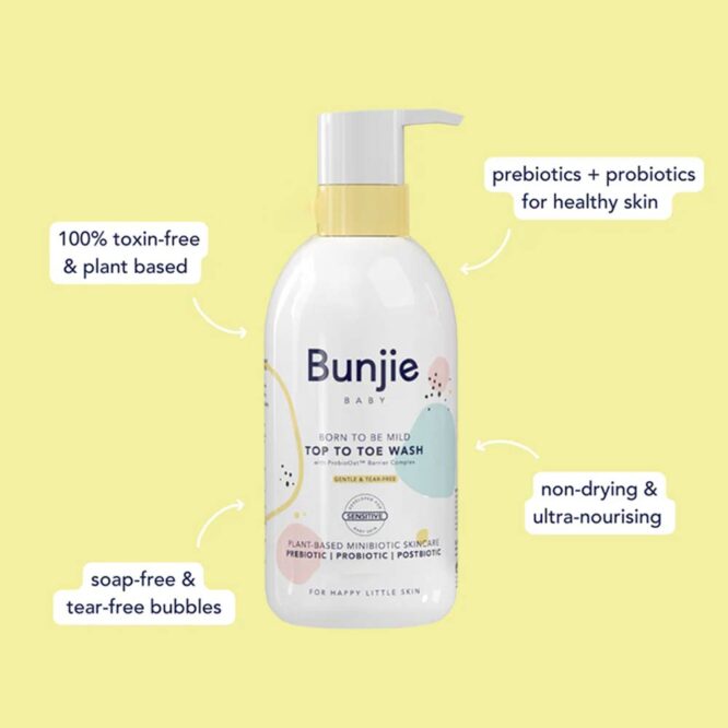 Bunjie Top To Toe Wash - 500ml