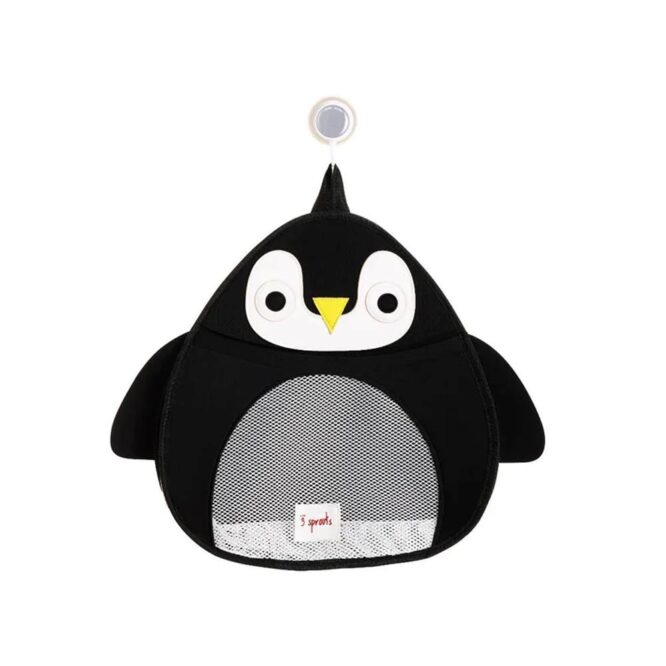 3 Sprouts Bath Storage - Penguin