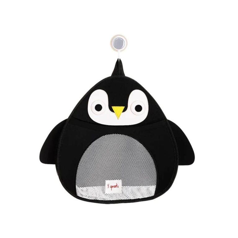 3 Sprouts Bath Storage - Penguin