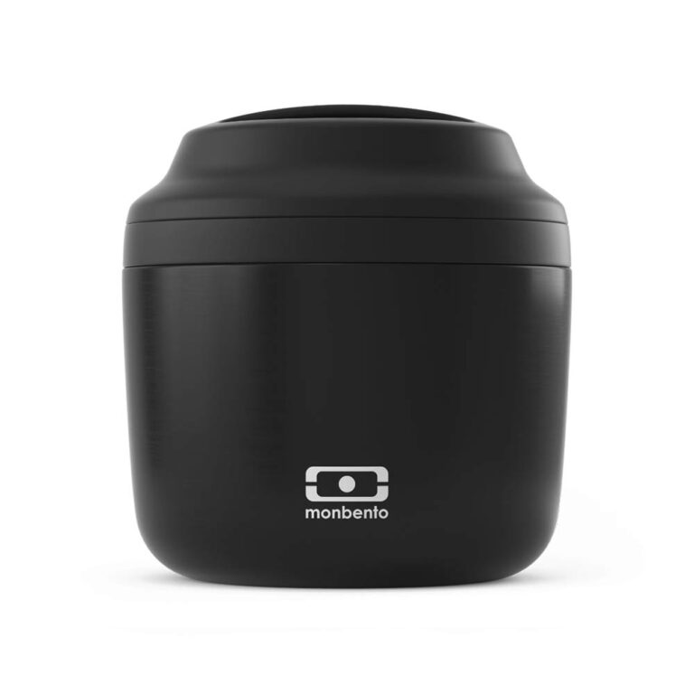 Monbento Element Insulated Lunch Box 550ml - Black Onyx