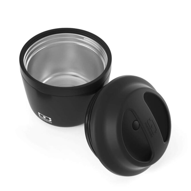 Monbento Element Insulated Lunch Box 550ml - Black Onyx