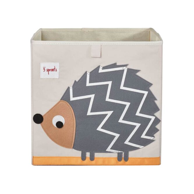 3 Sprouts Storage Box - Hedgehog