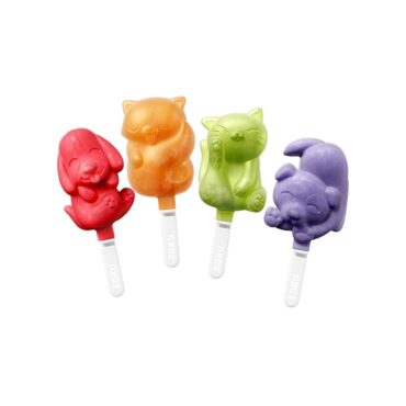 Zoku Ice Pop Molds | Cat & Dog - 4 Pcs