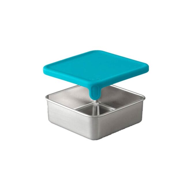 Planet Box Stainless Steel Square Dipper 275ml - Teal