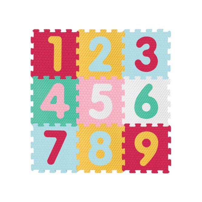 Eva Splicing Floor Mat (3Yrs+) Numbers - 10 Pcs