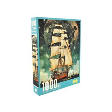 Playful Mario Ship Art Puzzle - 1000 Pcs