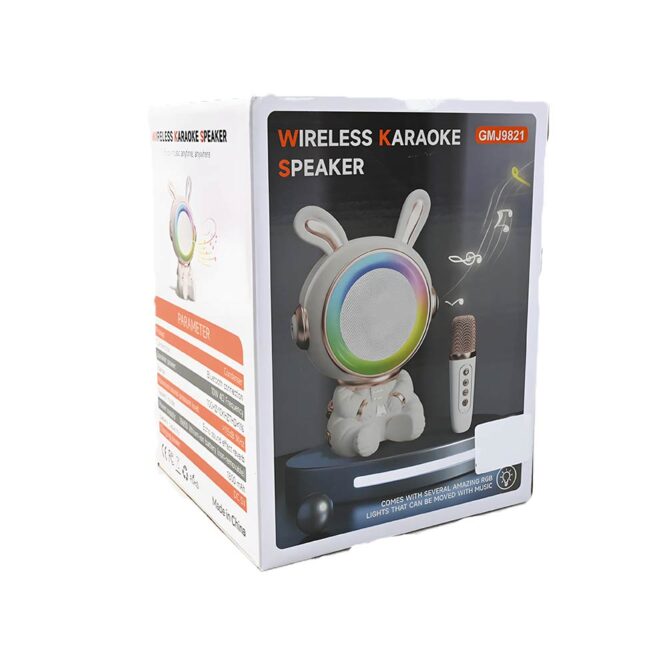 Karaoke Wireless Bluetooth Speaker - Space Rabbit