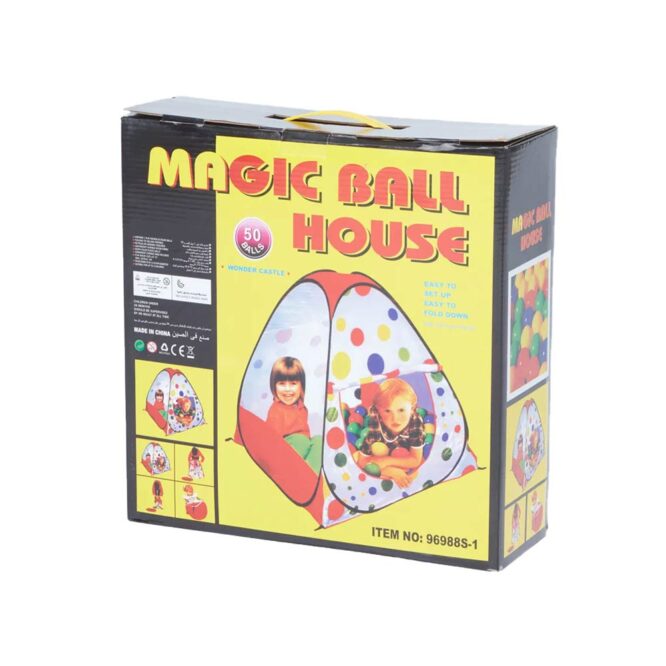Magic Ball Play House Tent with 50 Balls