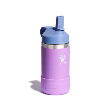 Hydro Flask Kids Wide Mouth Bottle with Straw Lid 354ml - Anemone