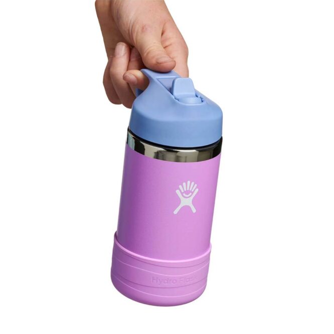Hydro Flask Kids Wide Mouth Bottle with Straw Lid 354ml - Anemone