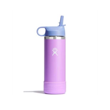 Hydro Flask Kids Wide Mouth Bottle with Straw Lid 532ml - Anemone