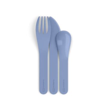 Monbento Pocket Cutlery Set - Blue Infinity