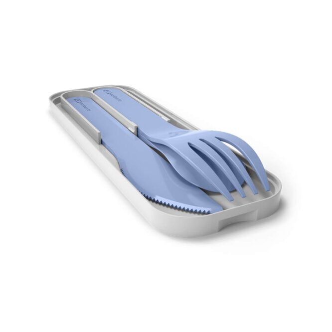 Monbento Pocket Cutlery Set - Blue Infinity