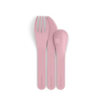 Monbento Pocket Cutlery Set - Pink Blush