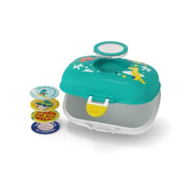 Monbento Kids Gram Snack Box 600ml - Green Dino