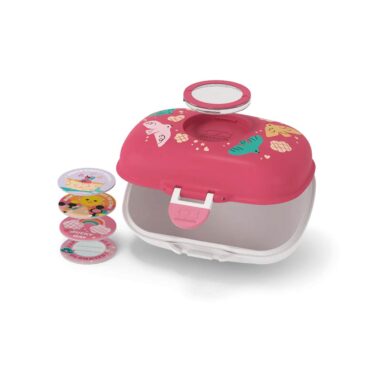 Monbento Kids Gram Snack Box 600ml - Pink Birds