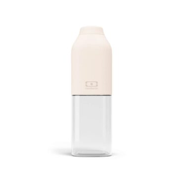 Monbento Positive Compact Bottle 500ml - Natural Cream