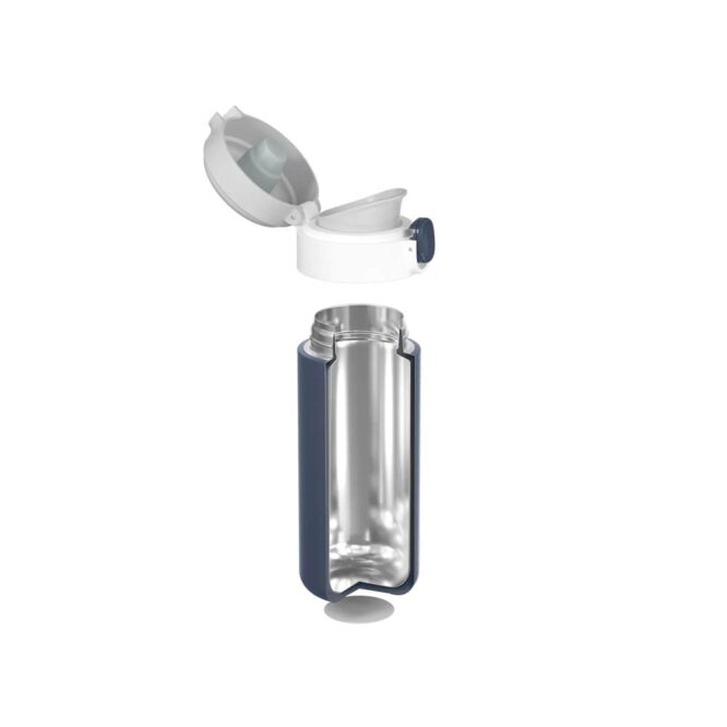 Monbento Kids Pop Insulated Bottle 360ml - Blue Infinity