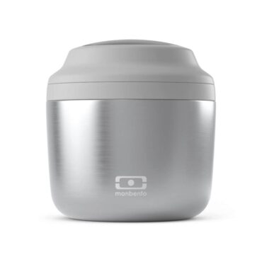 Monbento Element Insulated Lunch Box 550ml - Metallic Silver