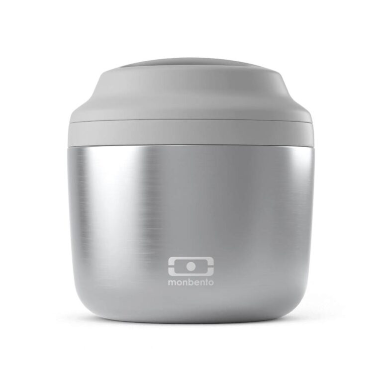 Monbento Element Insulated Lunch Box 550ml - Metallic Silver