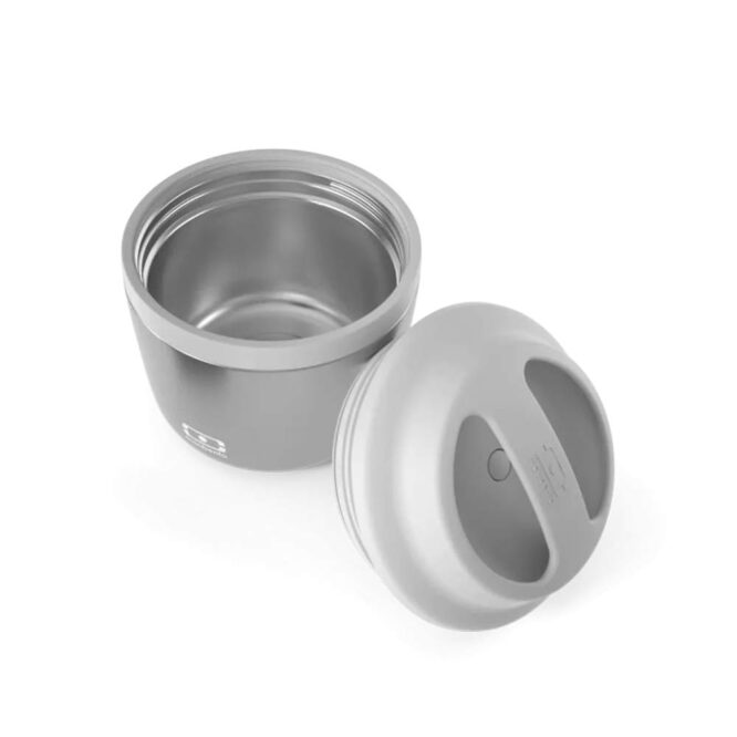 Monbento Element Insulated Lunch Box 550ml - Metallic Silver