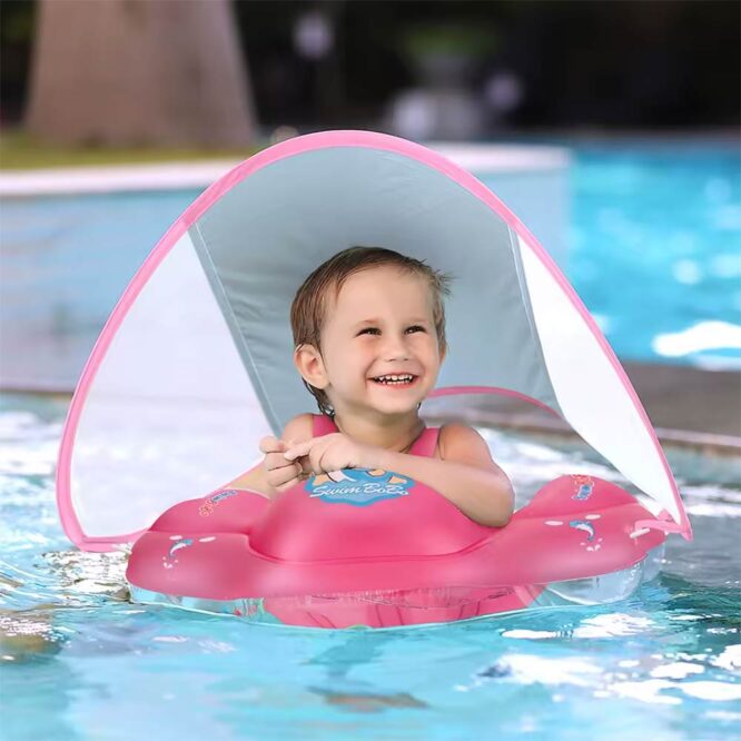 SwimBoBo Baby Swimming Float (Large) - Pink