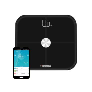 L'Docile Smart Full Body Analysis Scale - Black