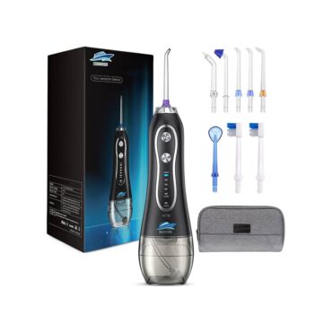 Bestope Cordless Water Flosser with Case - Black