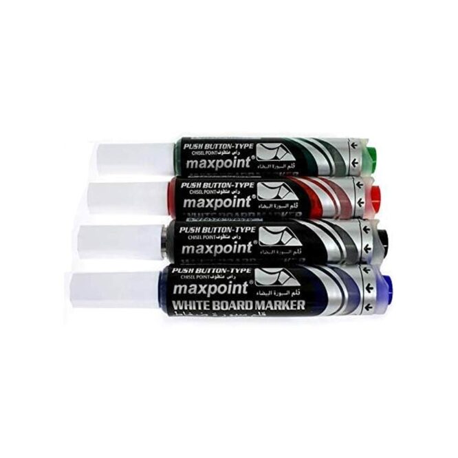 Xtouch Maxpoint White Board Markers - 4 Pcs