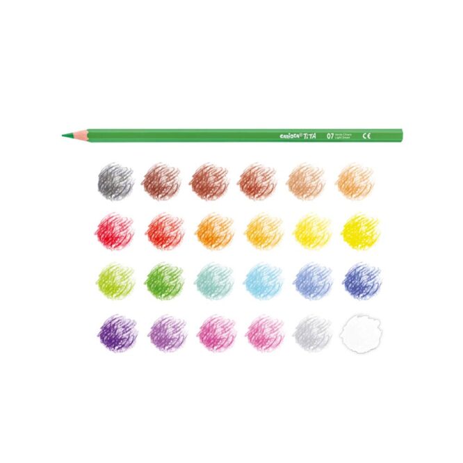 Carioca Tita Colored Pencils - 24 Colors