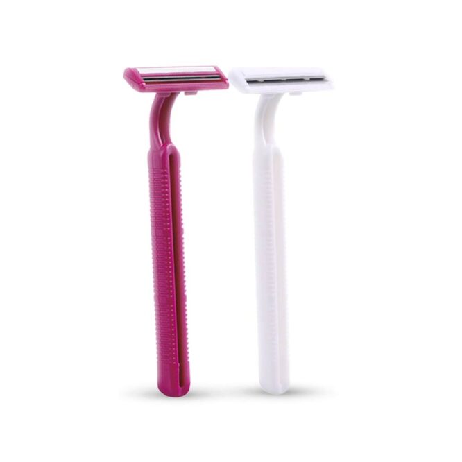 Click Twin 2 Blades Razor Raspberry - 2 Pcs