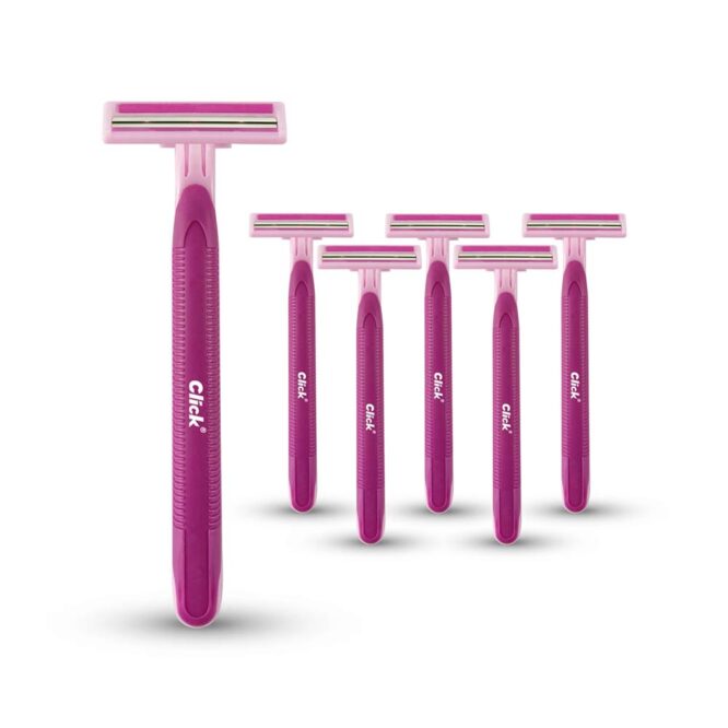 Click Mate 2 Blades Calssic Razor - 5+1 FREE
