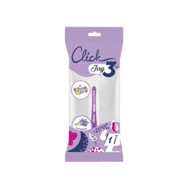 Click Joy 3 Blades Razor Lavender - 1 Piece