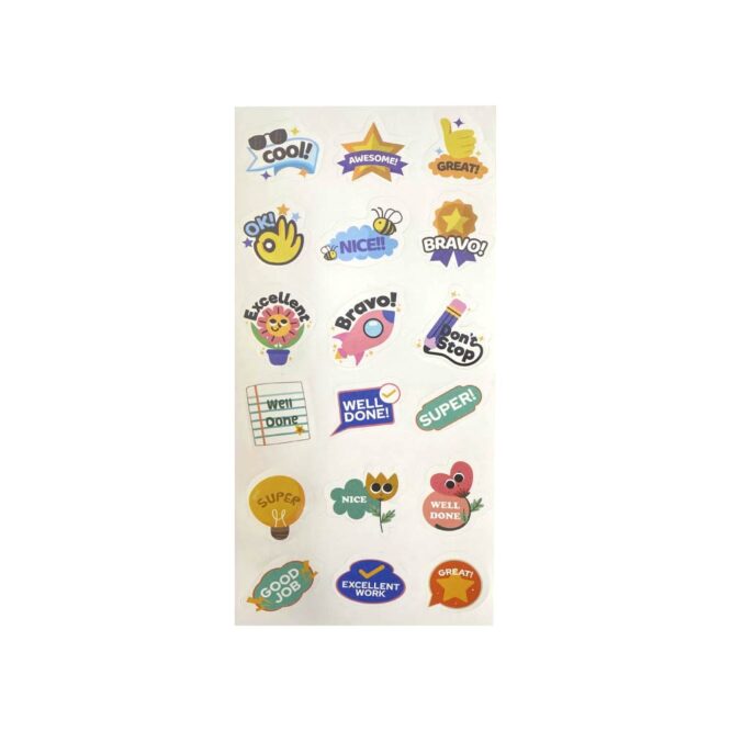 Oxford Reward Stickers English - 1 Sheet