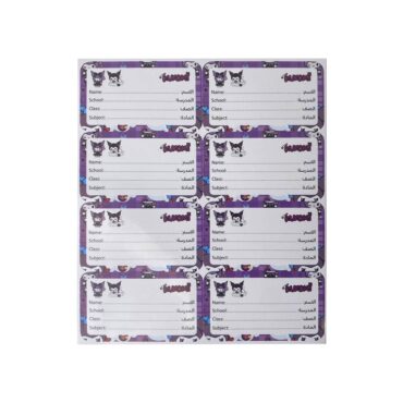 Oxford Sticker Label Kuromi - 40 Stickers