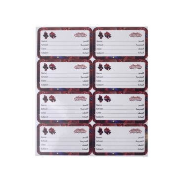 Oxford Sticker Label Spiderman - 40 Stickers