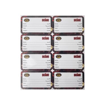 Oxford Sticker Label Batman - 40 Stickers