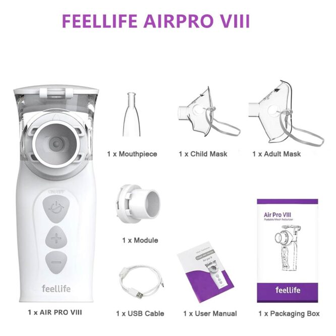 Feellife Air Pro VIII Portable Mesh Nebulizer