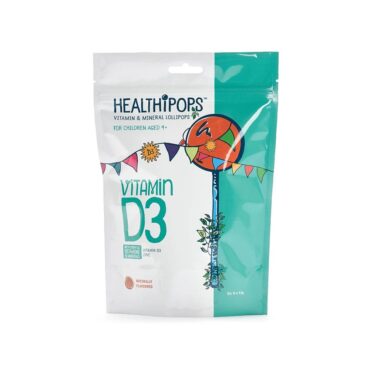 Healthipops Vitamin D3 Lollipops (4Yrs+) - 14 Pcs