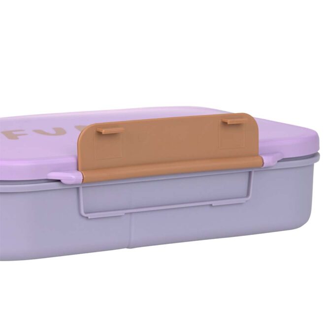 Lassig Bento Lunchbox - Little Gang, Heart Lilac
