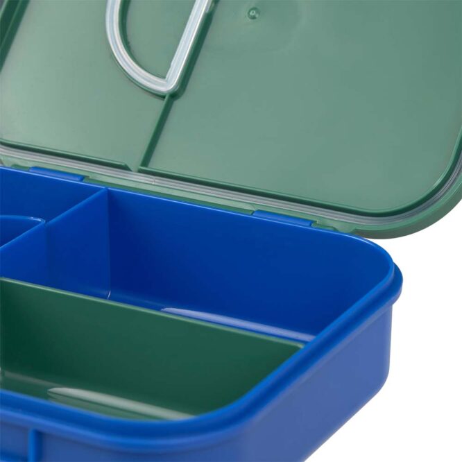 Lassig Bento Lunchbox - Little Gang, Rainbow Green