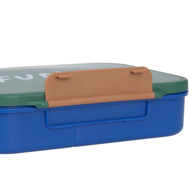 Lassig Bento Lunchbox - Little Gang, Rainbow Green
