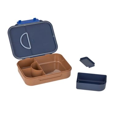 Lassig Bento Lunchbox - Little Gang, Smile Navy