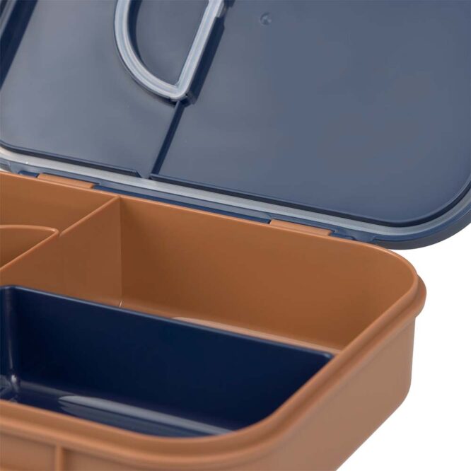 Lassig Bento Lunchbox - Little Gang, Smile Navy