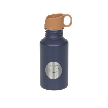 Lassig Bottle Stainless Steel 500ml - Little Gang, Smile Navy