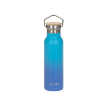 Lassig Double Walled Stainless Steel Bottle 460ml - Unique, Gradient Blue