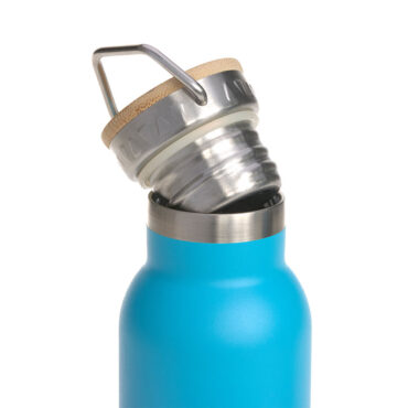 Lassig Double Walled Stainless Steel Bottle 460ml - Unique, Gradient Blue