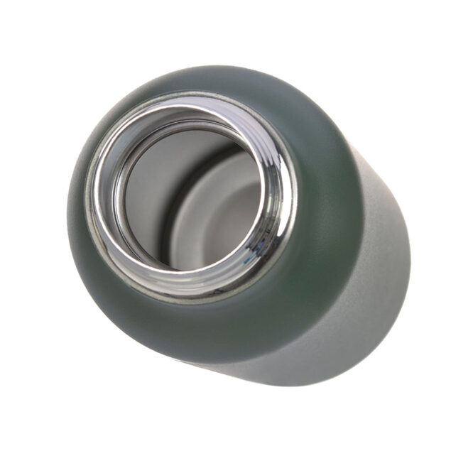 Lassig Double Walled Stainless Steel Bottle 500ml - Bold, Dark Olive