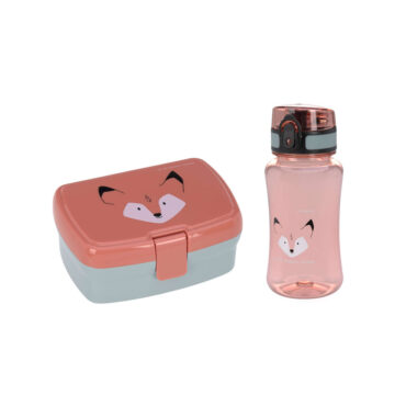 Lassig Lunch Set (Lunchbox & Bottle) - About Friends, Fox