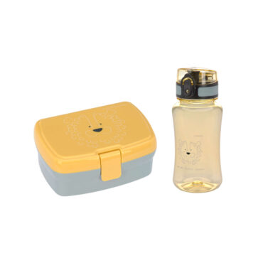 Lassig Lunch Set (Lunchbox & Bottle) - About Friends, Lion
